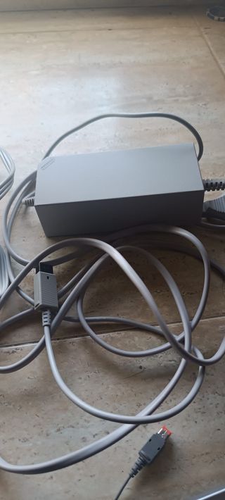 Nintendo Wii Cable Alimentacion y Video + Sensor