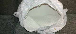 Bolsa de bebé acolchada + toquilla