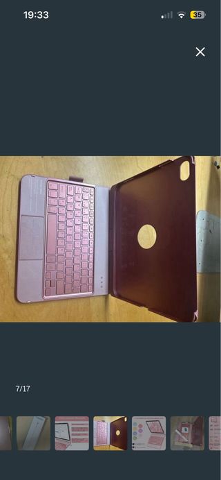 Funda con teclado y pen para iPad 11