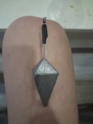 Plomo de pesca con roling