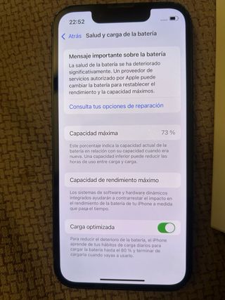 iPhone 13 mini Nero/Blu Marina