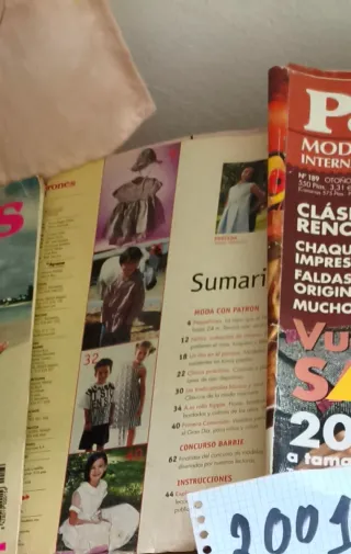 Revistas burdas y patrones