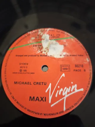 Maxi Single Michael Cretu SAMURAI 12" 45 RPM