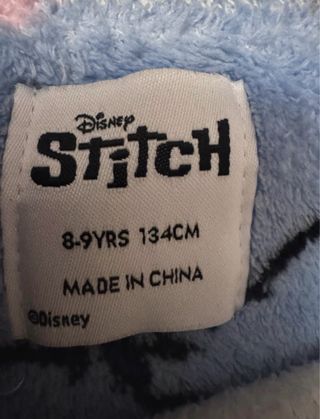 Pijama Stitch Disney Talla 8/9 años