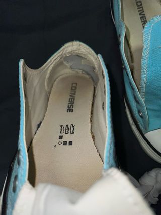 Converse All Star Azul y Blanco