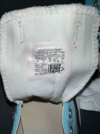 Converse All Star Azul y Blanco