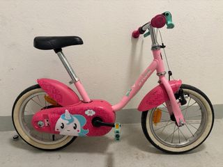 Bicicleta infantil 14 rosa