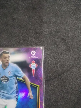 Cromos Panini Celta de Vigo Iago Aspas y Gustavo L
