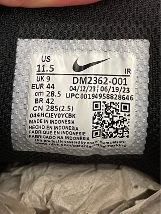 Nike Air Max Plus Tn Nero Bianco EUR 44