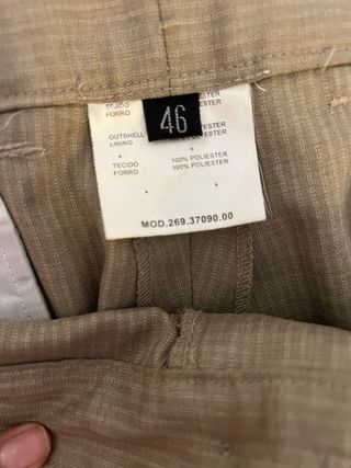 Pantalón de vestir beige