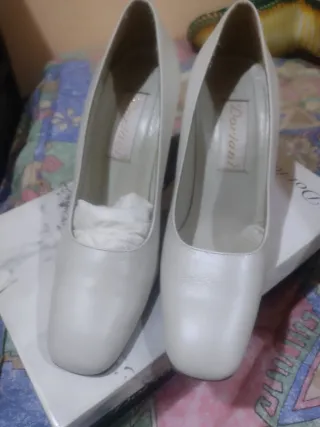 Zapatos de Novia Doriani Blanco roto T 38 Eventos