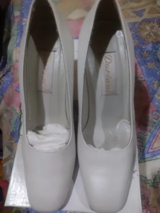 Zapatos de Novia Doriani Blanco roto T 38 Eventos