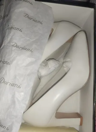Zapatos de Novia Doriani Blanco roto T 38 Eventos