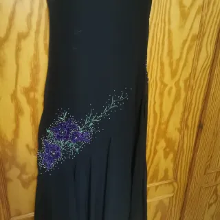 Vestido de fiesta rojo con chaqueta De segunda man