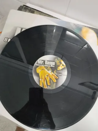 Vinilo Mr. Rango el hombre de los 6 millones...