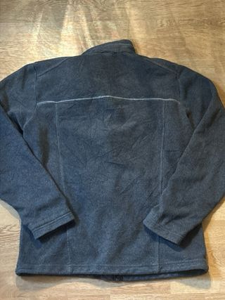 Grey The North Face full zip fleece jacket