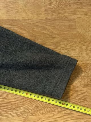 Grey The North Face full zip fleece jacket