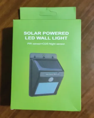 Lampada LED Solare da Parete