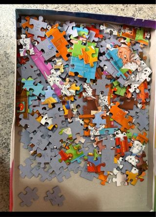 Puzzle Clementoni Disney 250 pezzi con difetti