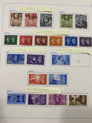 Sellos Inglaterra 1887-1993