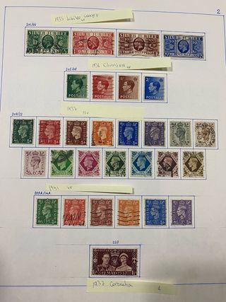 Sellos Inglaterra 1887-1993