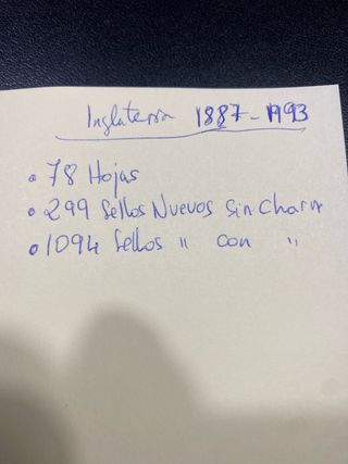 Sellos Inglaterra 1887-1993
