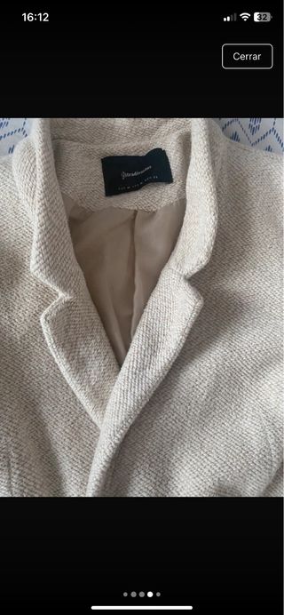 Abrigo beige