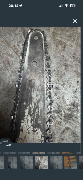 Espada Stihl 30cm y 2 cadenas 64 eslabones