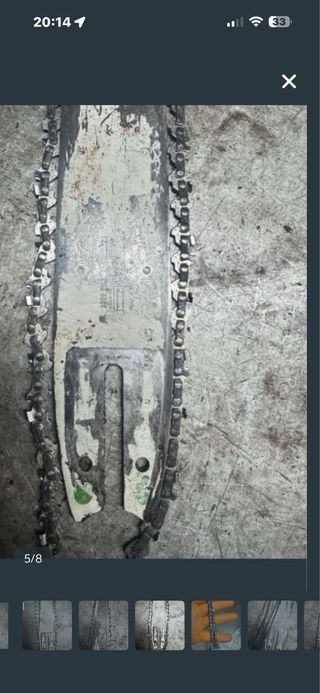 Espada Stihl 30cm y 2 cadenas 64 eslabones