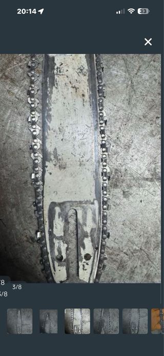 Espada Stihl 30cm y 2 cadenas 64 eslabones