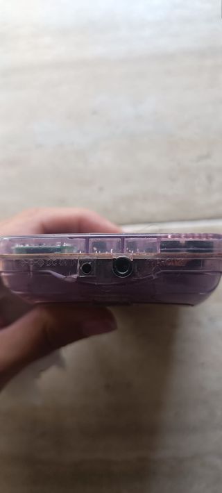 Nintendo Game Boy Color Transparente Atomic Purple