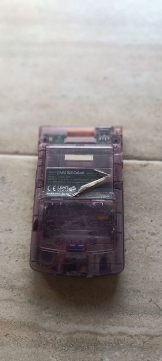 Nintendo Game Boy Color Transparente Atomic Purple