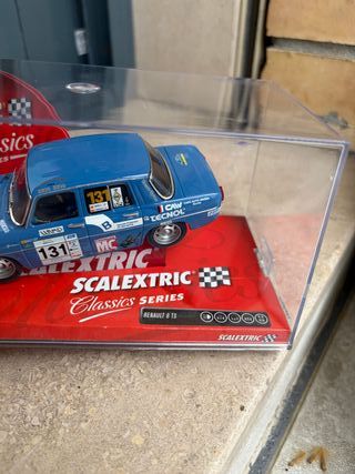 Scalextric Classics "Renault 8 TS Blue Rally #131"