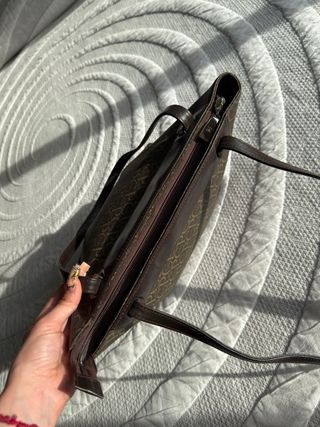 Bolso Pierre Cardin Vintage Monogram Beige/Marrón