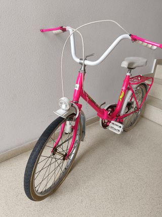 Bicicleta vintage plegable juvenil