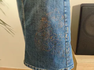 Gonna jeans vintage UPIM 42