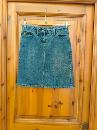 Gonna jeans vintage UPIM 42