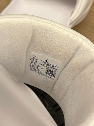 Jordan Sophia Slide SS | White / Black | EUR 43
