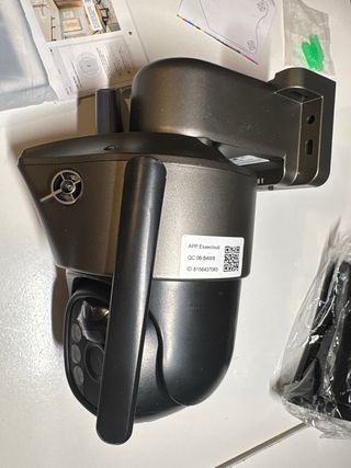 Cámara Vigilancia Solar Exterior PTZ