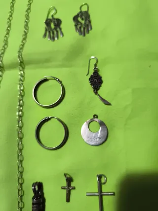 Lote de Joyería Plata