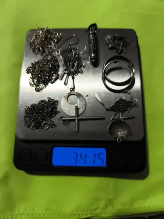 Lote de Joyería Plata