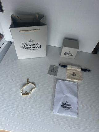 Pulsera Vivienne Westwood Perlas Dorada