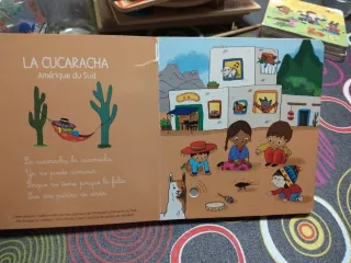 Libro musical Mes chansons du monde