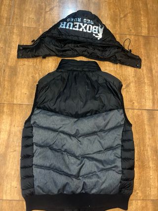 ¡¡¡OFERTA!!! Chaleco Boxeur Des Rues Negro/Gris