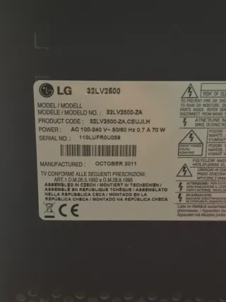 TELE LG 32"