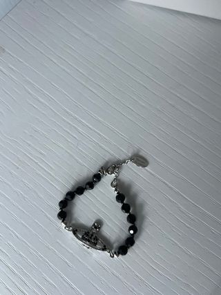 Pulsera Vivienne Westwood Orb Negra