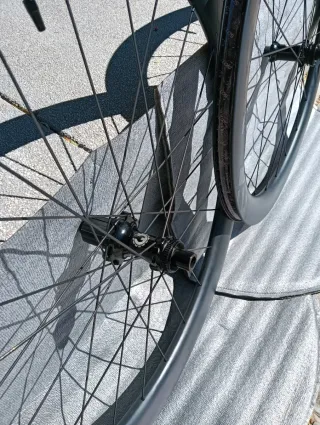 Juego de Ruedas carbono 55mm DISC NUEVAS carretera