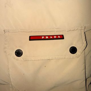 Giubbotto Prada imbottito beige – Taglia 56