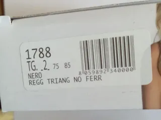 Reggiseno Sì è Lei Art. 1788 Nero Taglia 2