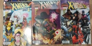 Pack X-men 92, marvel legacy alpha y greyshirt